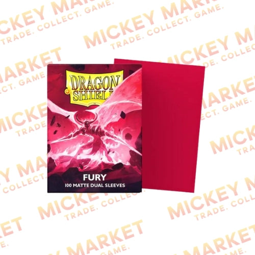 Mickey Market Accessori Dragon Shield Standard Sleeves 100 Sleves Dual Matte Fury AT-15055