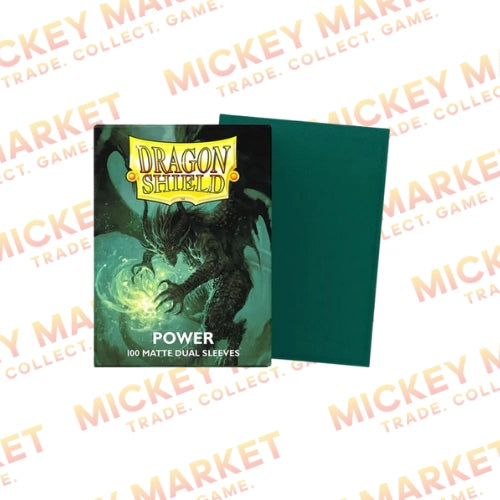 Mickey Market Accessori Dragon Shield Standard Sleeves 100 Sleves Dual Matte Power AT-15063