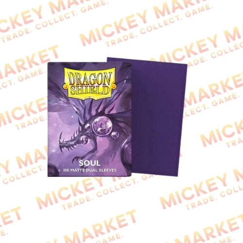 Mickey Market Accessori Dragon Shield Standard Sleeves 100 Sleves Dual Matte Soul AT-15062