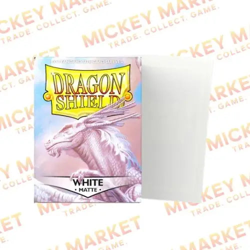 Mickey Market Accessori Dragon Shield Standard Sleeves 100 Sleves Matte White AT-11005