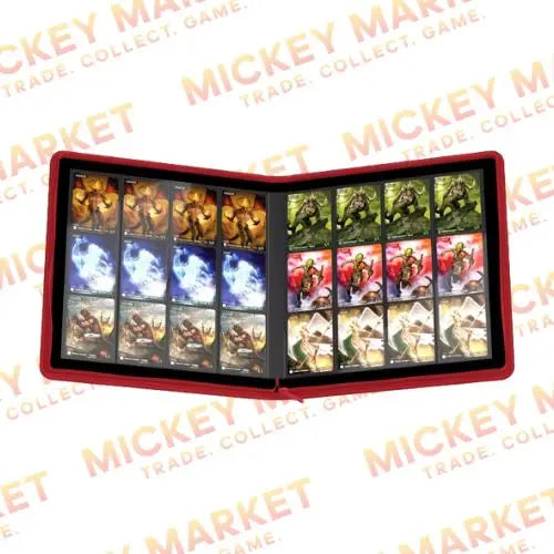Mickey Market Accessori Ultimate Guard Zipfolio Xenoskin 480 Rosso