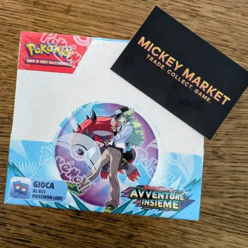 Mickey Market Booster Box 36 Bustine Pokemon Avventure Insieme ITA Italiano