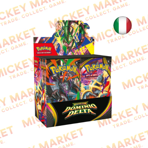 Mickey Market Booster Box 36 Bustine Pokemon Dominio Delta ITA Italiano