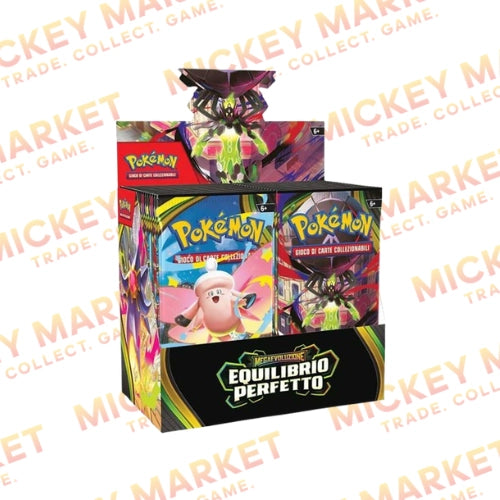 Mickey Market Booster Box 36 Bustine Pokemon Equilibrio Perfetto ITA Italiano