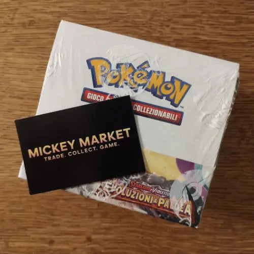 Mickey Market Booster Box 36 Bustine Pokemon Evoluzioni a Paldea ITA Italiano