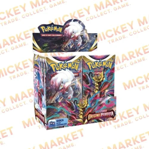 Mickey Market Booster Box 36 Bustine Pokemon Origine Pertura ITA Italiano
