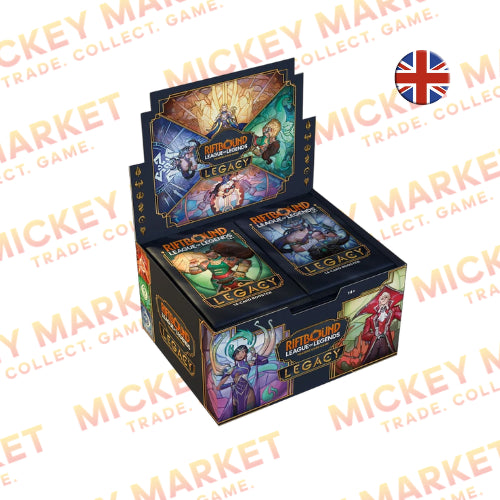 Mickey Market Booster Box Riftbound League of Legends TCG Legacy ENG Inglese