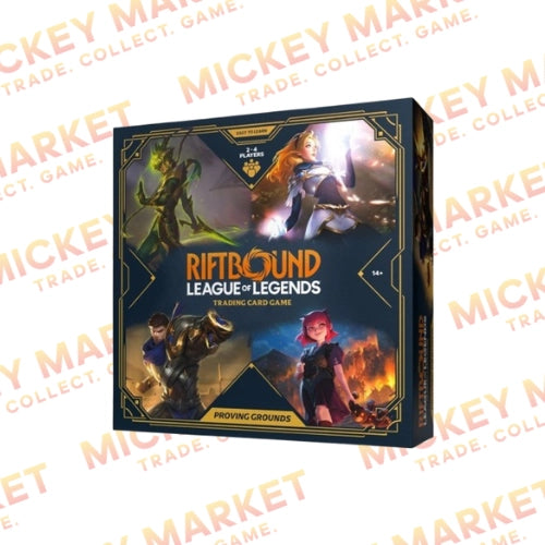 Mickey Market Booster Box Riftbound League of Legends TCG Proving Grounds ENG Inglese