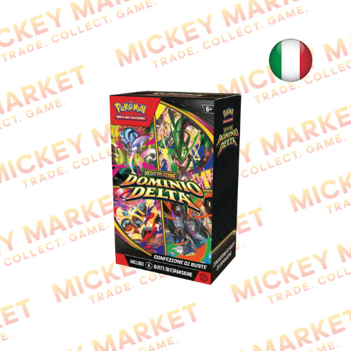 Mickey Market Bundle 6 Bustine Pokemon Dominio Delta ITA Italiano