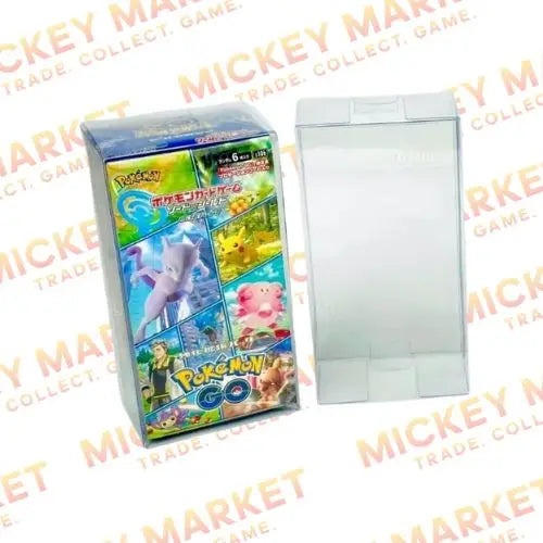 Mickey Market Case di Protezione SemiRigidi per Booster Box 20 Bustine Pokemon JAP Giapponese