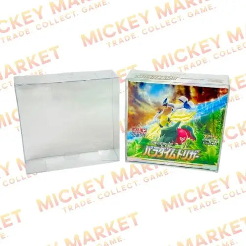 Mickey Market Case di Protezione SemiRigidi per Booster Box 30 Bustine Pokemon JAP Giapponese