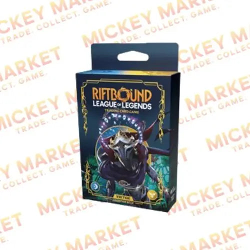 Mickey Market Champion Deck Riftbound League of Legends TCG Set One Origins Viktor ENG Inglese