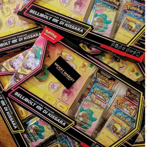 Mickey Market Collezione Premium Pokemon Bellibolt-ex Di Kissara ITA Italiano