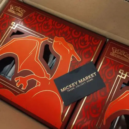 Mickey Market Collezione Super Premium Pokemon Charizard EX ITA Italiano F2