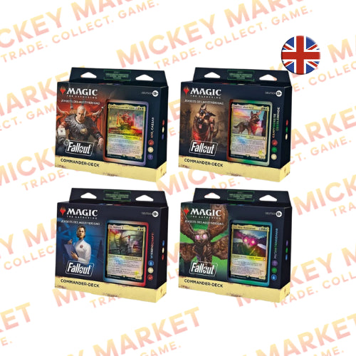 Magic The Gathering Fallout Commander Bundle 4 Deck ENG