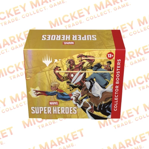 Mickey Market Magic The Gathering Marvel Super Heroes Collector Box ENG Inglese