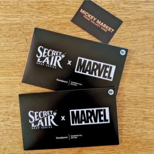 Mickey Market Magic The Gathering Secret Lair x Marvel's Deadpool Foil Edition Sealed ENG Inglese