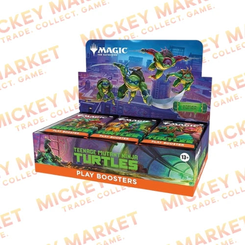 Mickey Market Magic The Gathering Teenage Mutant Ninja Turtles Play Booster Box ENG Inglese