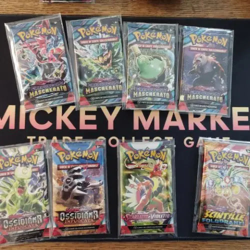 Mickey Market Mistery Box 01 Pokemon ITA Italiano F3