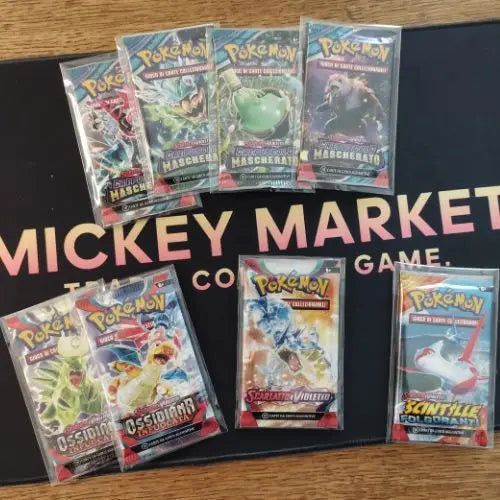 Mickey Market Mistery Box 01 Pokemon ITA Italiano F5