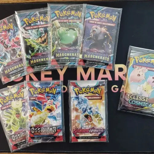 Mickey Market Mistery Box 01 Pokemon ITA Italiano F6