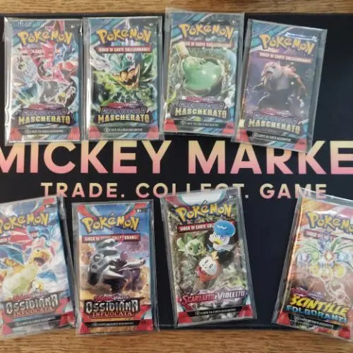 Mickey Market Mistery Box 01 Pokemon ITA Italiano F7