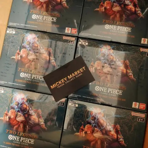 Mickey Market One Piece OP-08 Two Legends ENG Inglese Booster Box F2