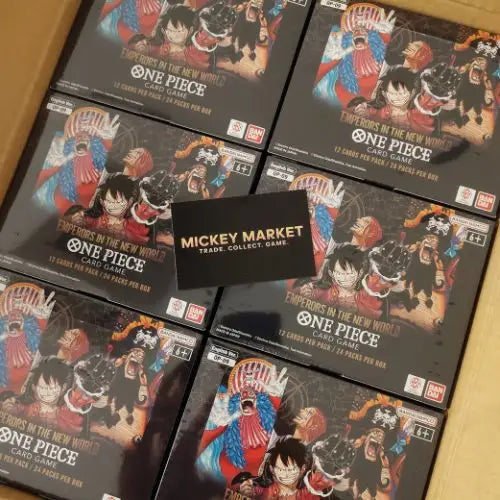 Mickey Market One Piece OP-08 Emperors in the New World ENG Inglese Booster Box F2