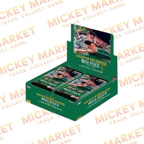 Mickey Market One Piece OP-12 Legacy Of The Master ENG Booster Box Inglese