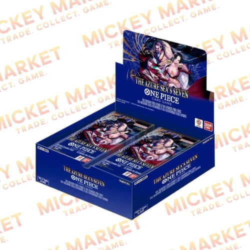 Mickey Market One Piece OP-14 EB-04 The Azure Sea's Seven ENG Booster Box Inglese