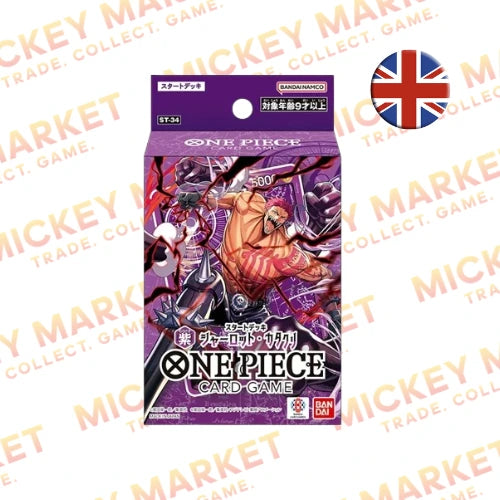 Mickey Market One Piece ST-34 ENG Inglese Starter Deck