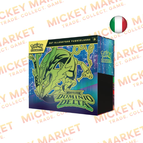 Mickey Market Set Allenatore Fuoriclasse Pokemon Dominio Delta ITA Italiano