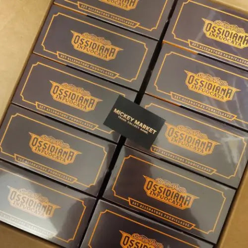 Mickey Market Set Allenatore Fuoriclasse Pokemon Ossidiana Infuocata ITA Italiano F2