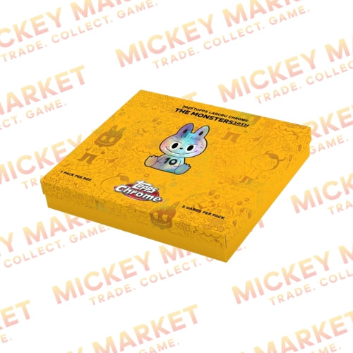 Mickey Market 2025 Topps Labubu Chrome 10th Anniversary Hobby Box ENG Inglese