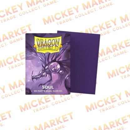 Mickey Market Accessori Dragon Shield Standard Sleeves 100 Sleves Dual Matte Soul AT-15062