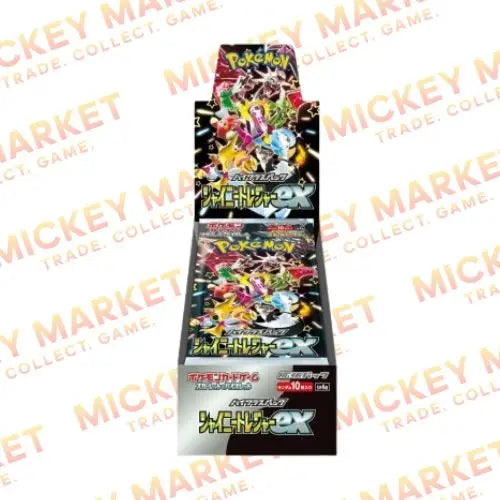 Mickey Market Booster Box 10 Bustine Pokemon Shiny Treasure ex sv4a JAP Giapponese
