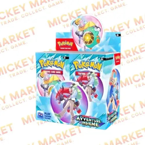 Mickey Market Booster Box 36 Bustine Pokemon Avventure Insieme ITA Italiano
