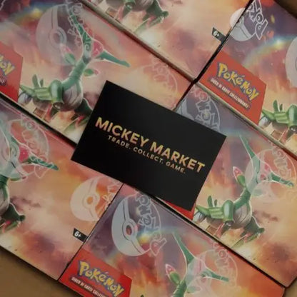 Mickey Market Booster Box 36 Bustine Pokemon Cronoforze ITA Italiano