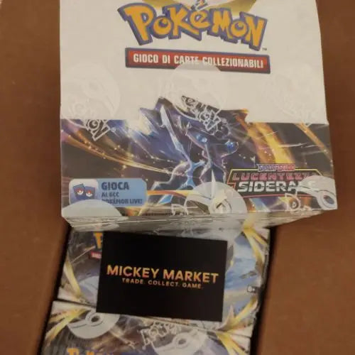 Mickey Market Booster Box 36 Bustine Lucentezza Siderale ITA Italiano