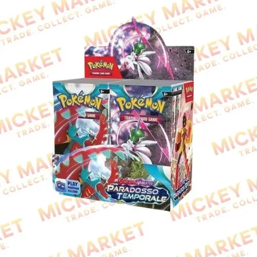 Mickey Market Booster Box 36 Bustine Pokemon Paradosso Temporale ITA Italiano