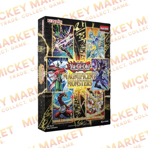 Mickey Market Booster Box 3 Bustine Yu-Gi-Oh! Magnificent Monsters ENG Inglese
