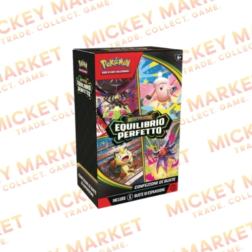 Mickey Market Booster Box Pokemon 6 Bustine Equilibrio Perfetto ITA Italiano