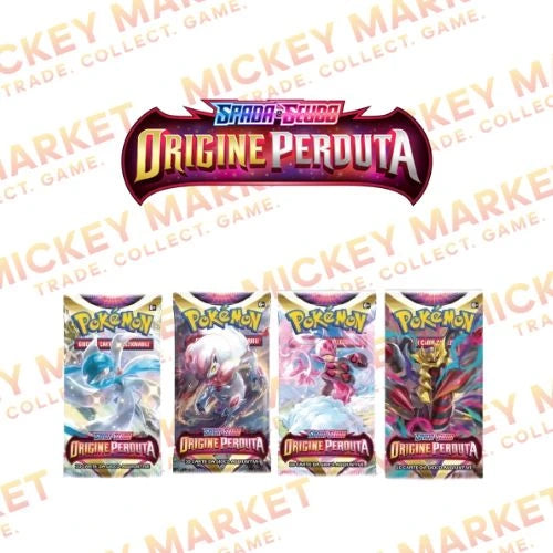 Mickey Market Bustine Singole Pokemon Spada e Scudo Origine Perduta ITA Italiano