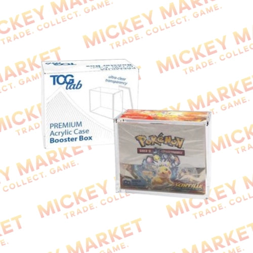 Mickey Market Case di Protezione Rigido per Booster Box Pokemon 36 Bustine ITA e ENG