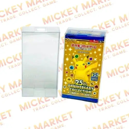 Mickey Market Case di Protezione SemiRigidi per Booster Box 10/16 Bustine Pokemon JAP Giapponese