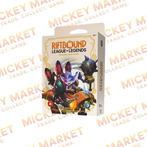 Mickey Market Champion Deck Riftbound League of Legends TCG Spiritforged Rumble ENG Inglese