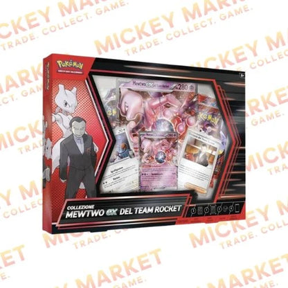 Mickey Market Collezione Pokemon MewTwo Ex del Team Rocket ITA Italiano