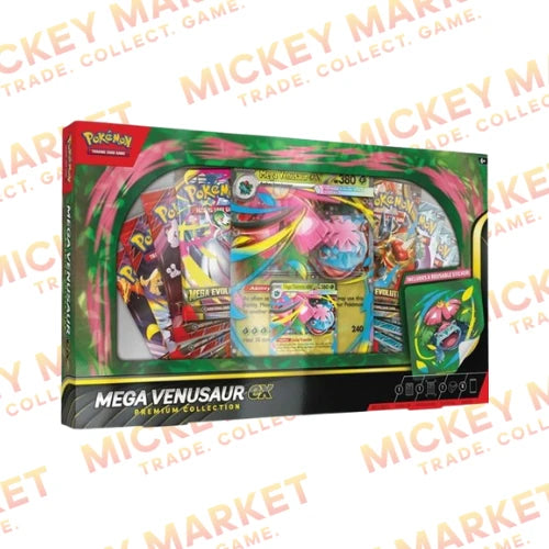 Mickey Market Collezione Premium Mega Venusaur ex Pokemon ENG Inglese