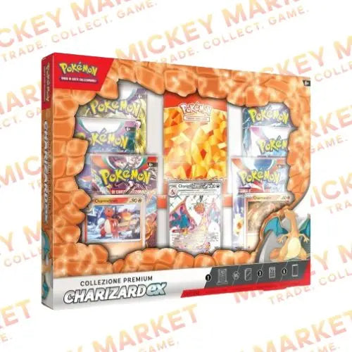 Mickey Market Collezione Premium Pokemon Charizard EX ITA Italiano