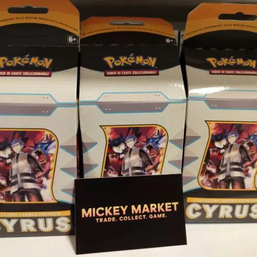 Mickey Market Collezione Torneo Premium Pokemon Cyrus ITA Italiano F2